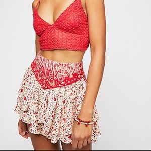 Sweet Prairie Mini Skort (Free People)